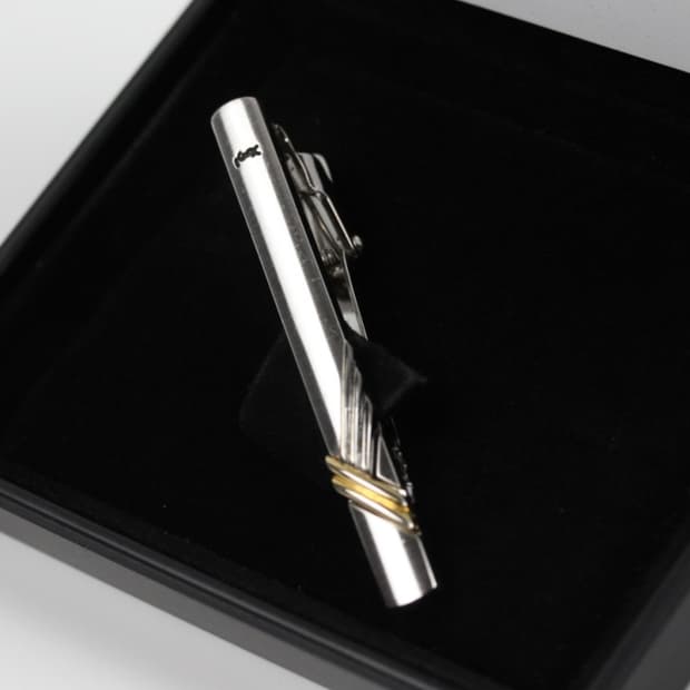 입생로랑 A등급 5.5cm 남자 명품 넥타이핀 빈티지