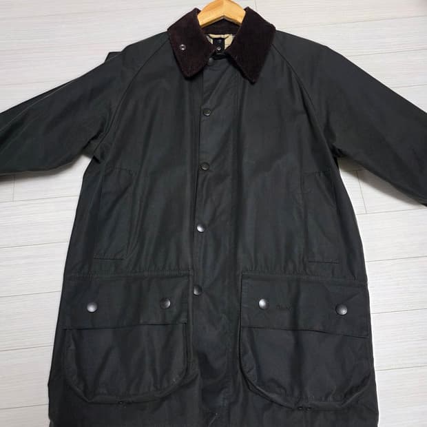 [Barbour] 바버 뷰포트 세이지 왁스 자켓 C38