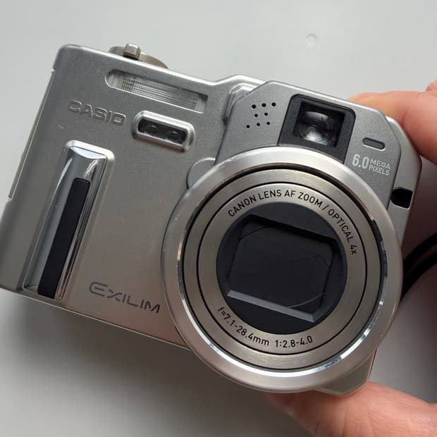 카시오 exilim ex-p600 디지털카메라