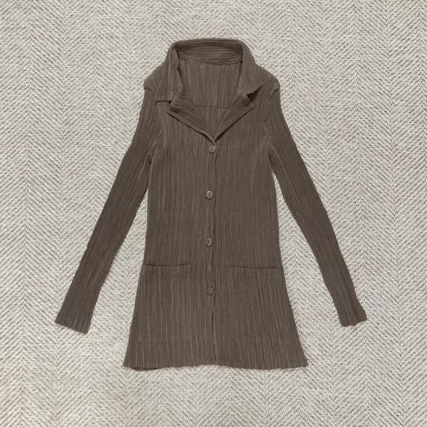 플리츠미 가디건 겸 자켓