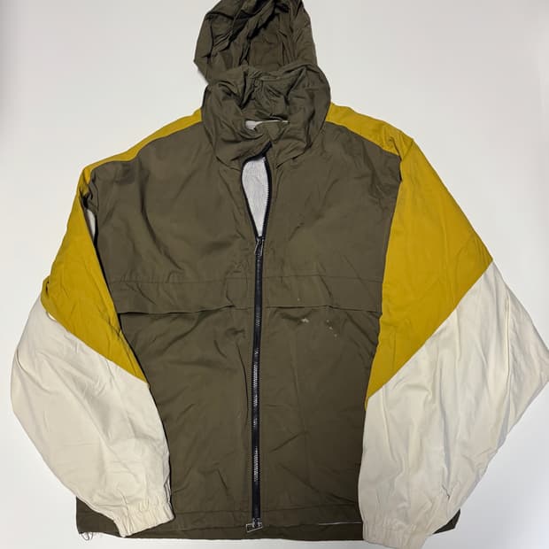 일꼬르소 ILCORSO 빅사이즈 배색 바람막이 자켓 2XL ~ XL