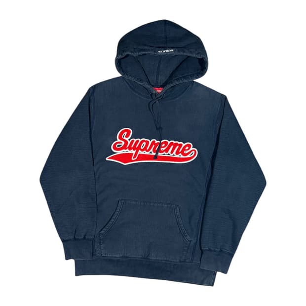 Supreme 슈프림 셔닐 스크립트 후드티