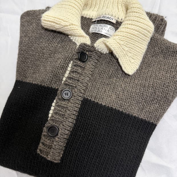 아워레가시 빅피케 니트 50 사이즈