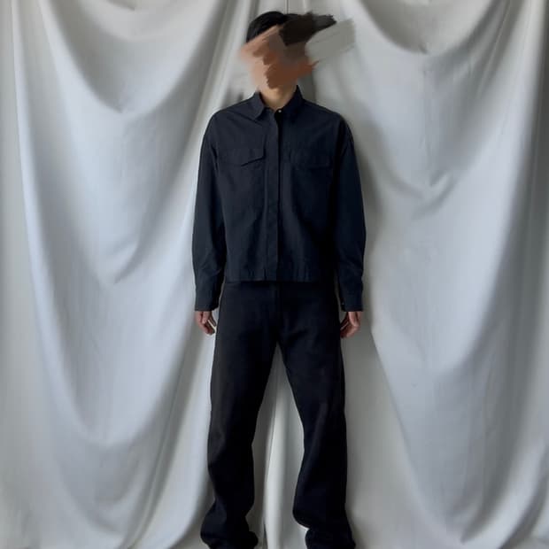 liful minimal garments 라이풀미니멀가먼츠 나일론 셔츠