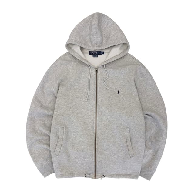 00s 폴로 랄프로렌 후드집업 그레이 (XL)