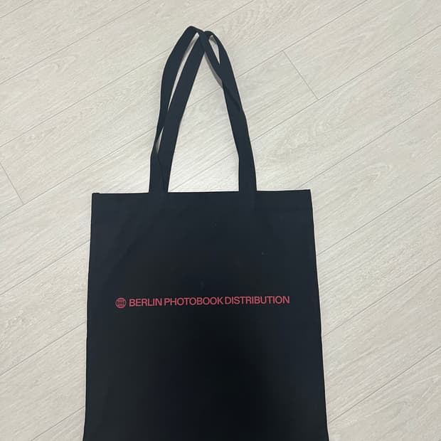 베를린포토북디스트리뷰션 에코백 블랙