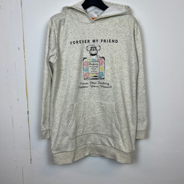 JPN 모리/러블리/펑크/Y2K 프린팅 후드티 SIZE 160