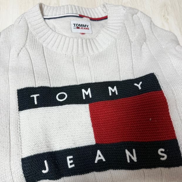 타미힐피거 니트