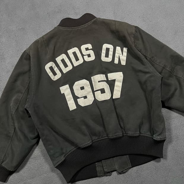 80's 이세이 미야케 ODDS ON by Akira O 봄버 자켓