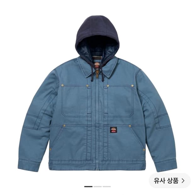 슈프림 디키즈 후드 워크자켓