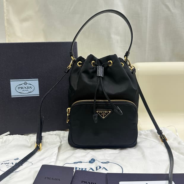 [A+ 정품] 프라다 듀엣 버킷백 풀구성