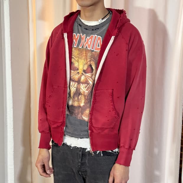 Didier wear merch 2 way hoodie zip parka