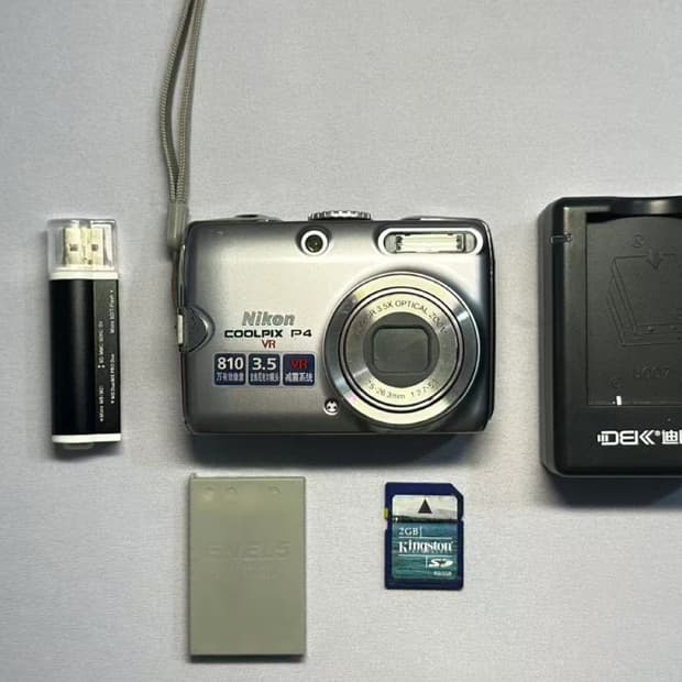 니콘 쿨픽스 p4(p3) 디카 Coolpix p4