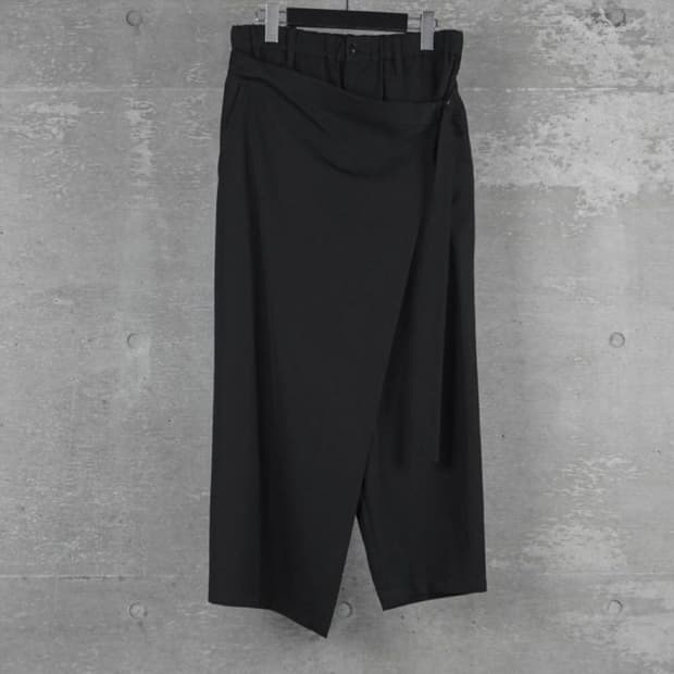 Yohji yamamoto pour homme 17aw 랩스커트팬츠