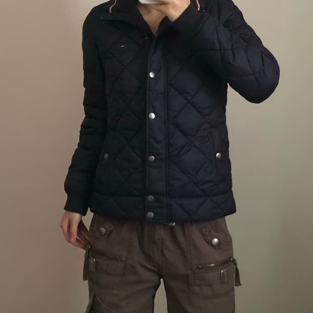 타미힐피거 경량패딩