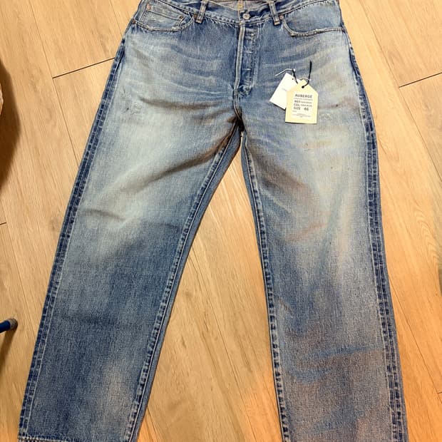 (46) 오베르쥬x어드레서 26ss super used denim