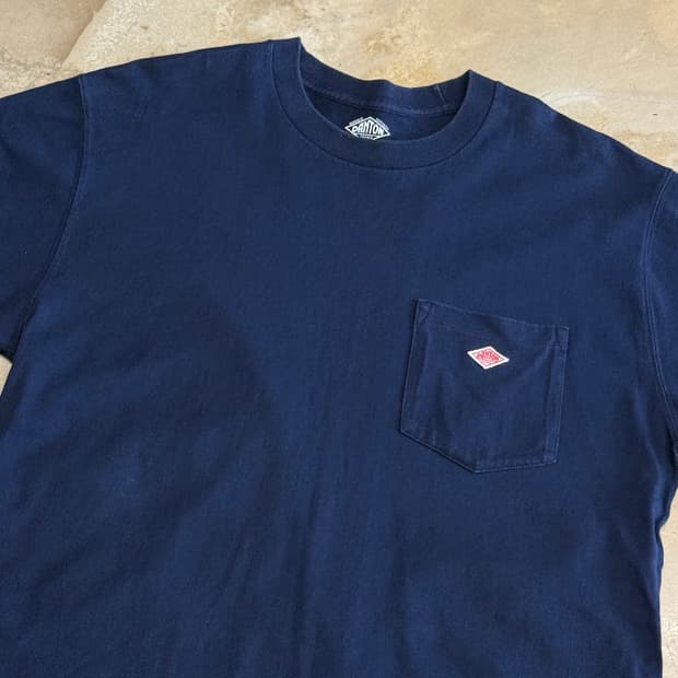 42 단톤 원포켓 스몰로고 티셔츠