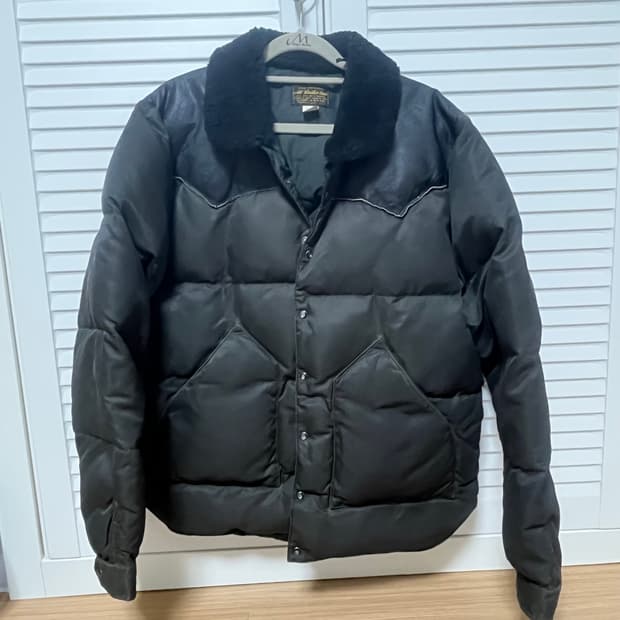 RRL 레더요크패딩 M