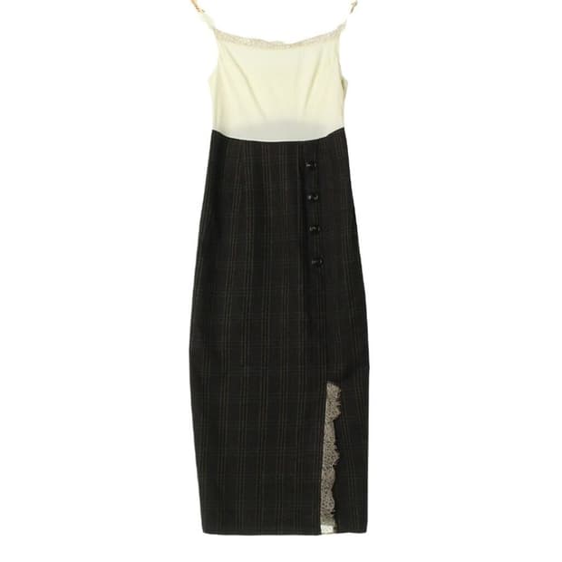 HER LIP TO 레이어드 슬립 원피스 S