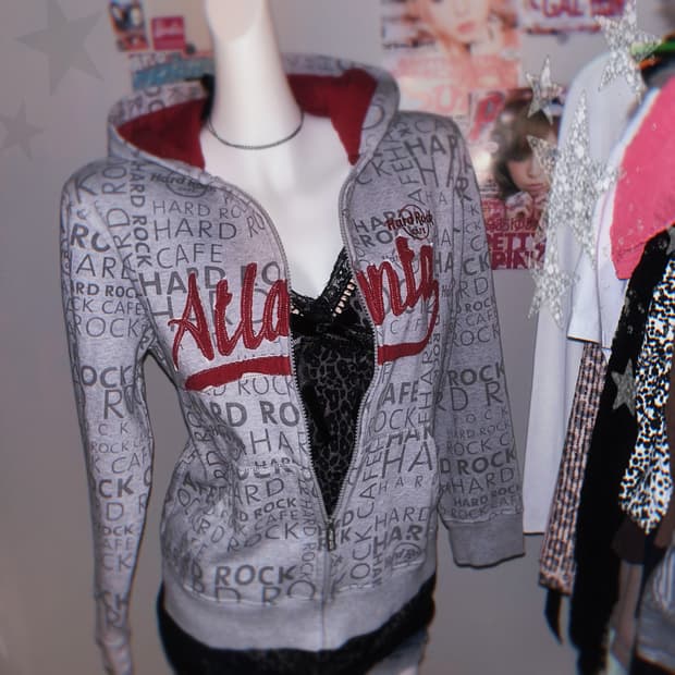 하드락 와투케 락스타여친 후드집업