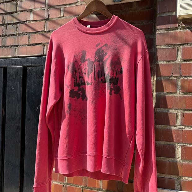 DSQUARED2 페인트 그래픽 스웻셔츠