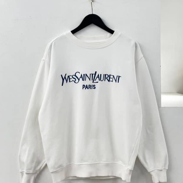 90s 입생로랑 스웻셔츠