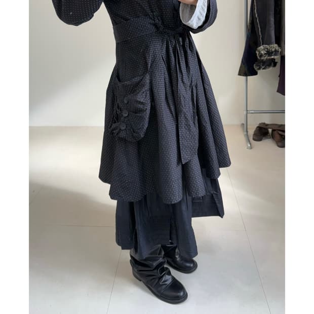 빈티지 도트 자켓