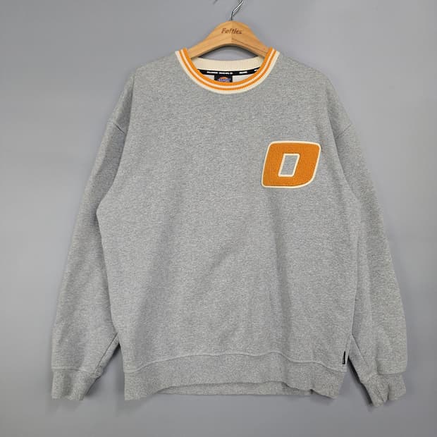 디키즈 배색넥 로고 맨투맨 L