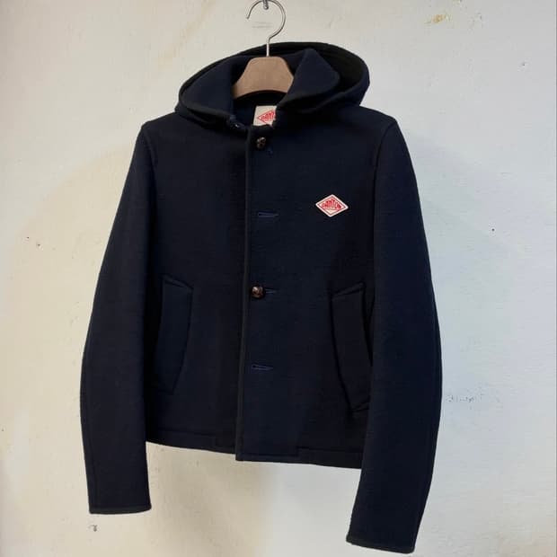 단톤 크롭 울 자켓 코트