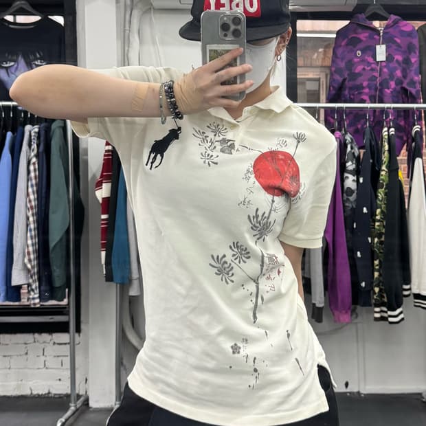 폴로 랄프로렌 사쿠라 빅포니 PK 티셔츠