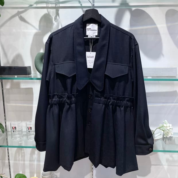 26aw 느와 케이 니노미야 peplum jacket