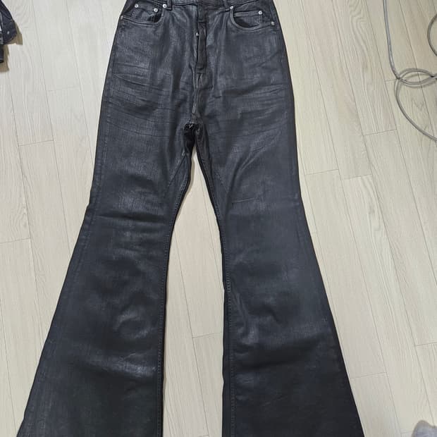 릭오웬스 다크쉐도우 볼란 부츠컷 sbw 33사이즈