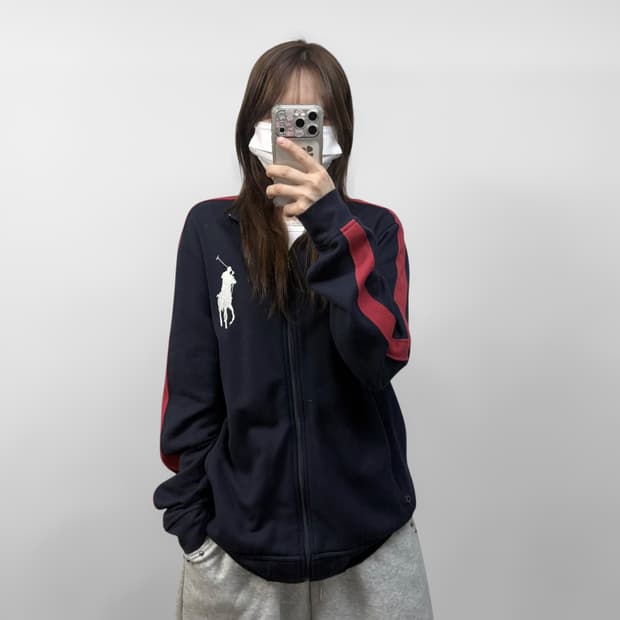폴로 랄프로렌 빅 포니 트랙 집업 자켓