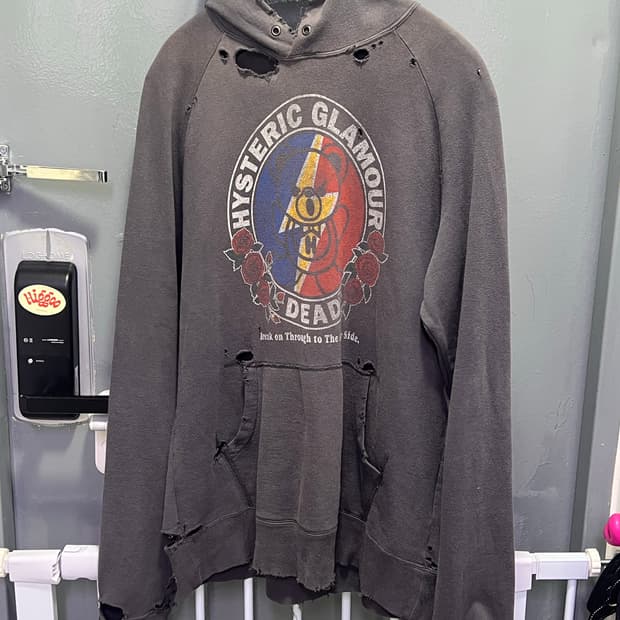 히스테릭글래머 그런지 후디