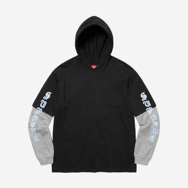 슈프림 22fw 레이어드 후드 #supreme #슈프림 #레이어드티