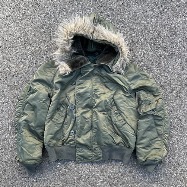 [XL] 80s 알파인더스트리 n2b 플라이트 자켓