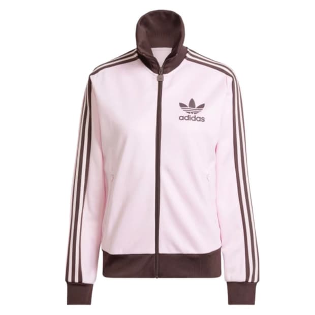 아디다스 베켄바우어 트랙탑 져지 핑크 브라운 S