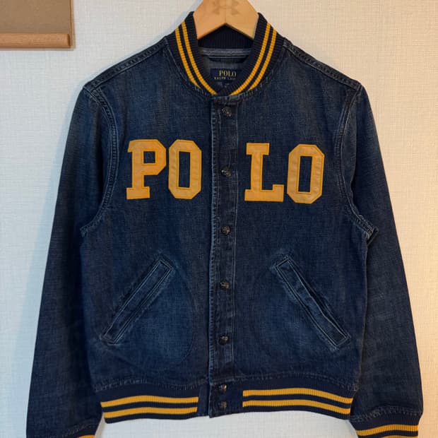 [L]폴로 랄프로렌 데님 베이스볼 자켓