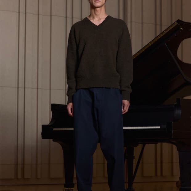 Stu 카센티노 니트 브라운 L