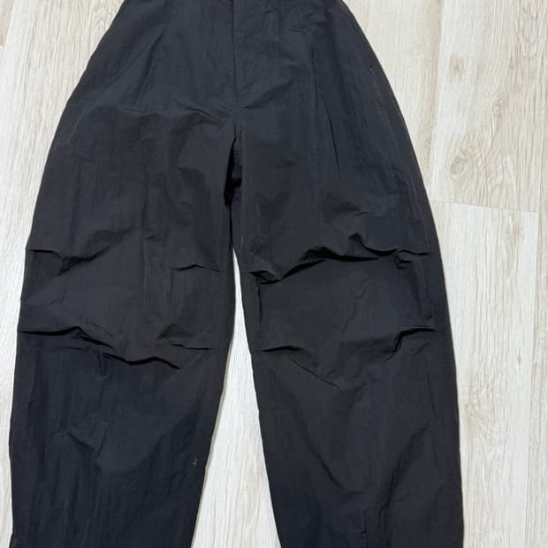 amomento-ripstop fatigue pants black L