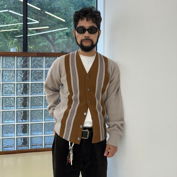 Vintage 80's Neutral Cardigan
