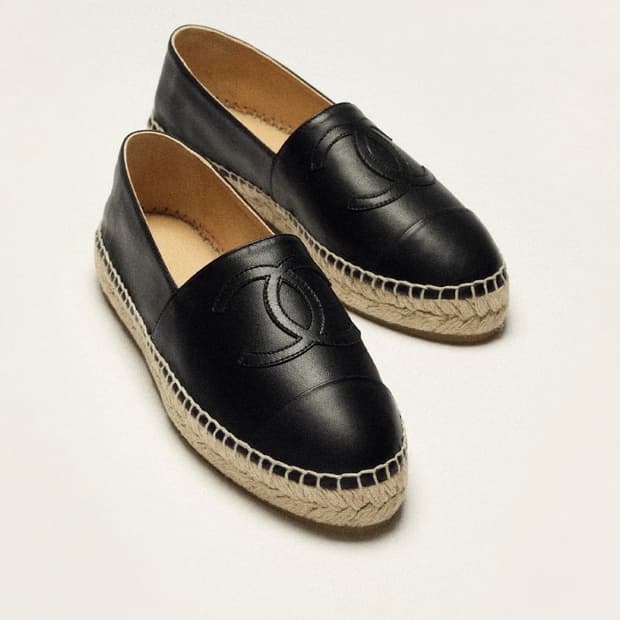 샤넬 에스파듀 블랙 37