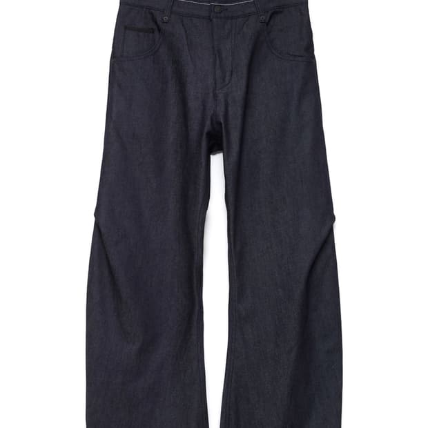 해칭룸 River jeans Raw indigo 4