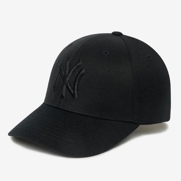 MLB 쉐도우 커브캡 NY 뉴욕 블랙 볼캡 모자