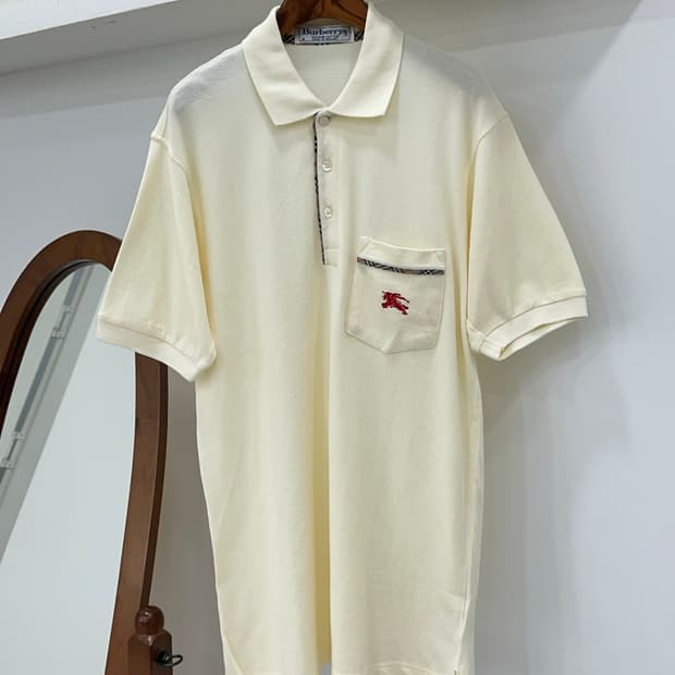 버버리 남성 반팔 