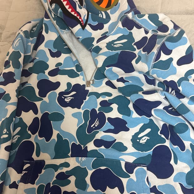 베이프 샤크후드 반집업