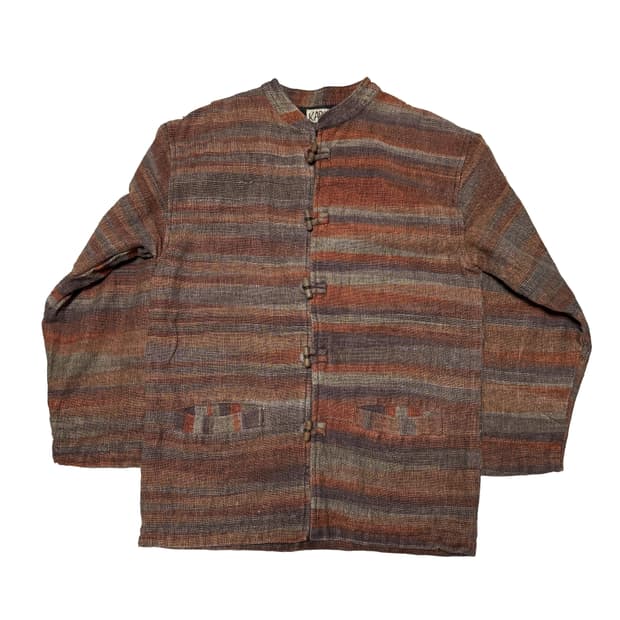 Karuna 네팔 빈티지 차이나 자켓