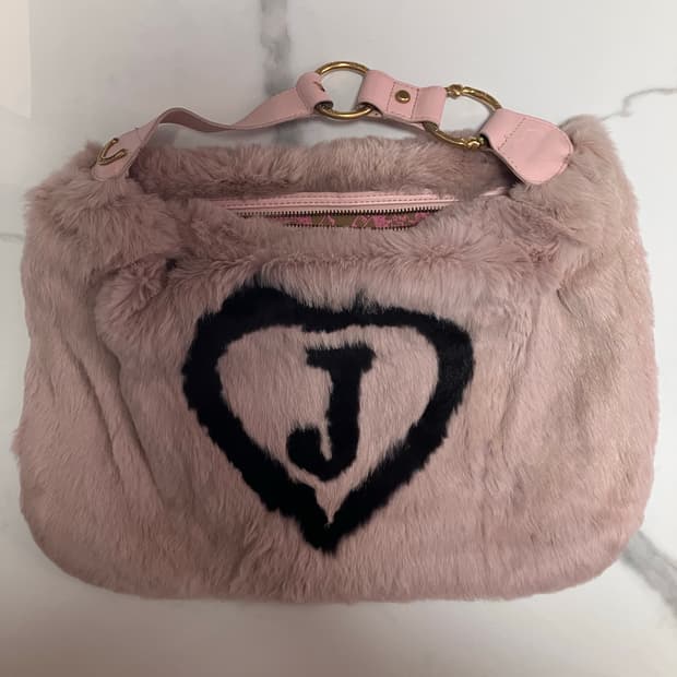 y2k 쥬시 꾸뛰르 juicy couture 토끼털 가방