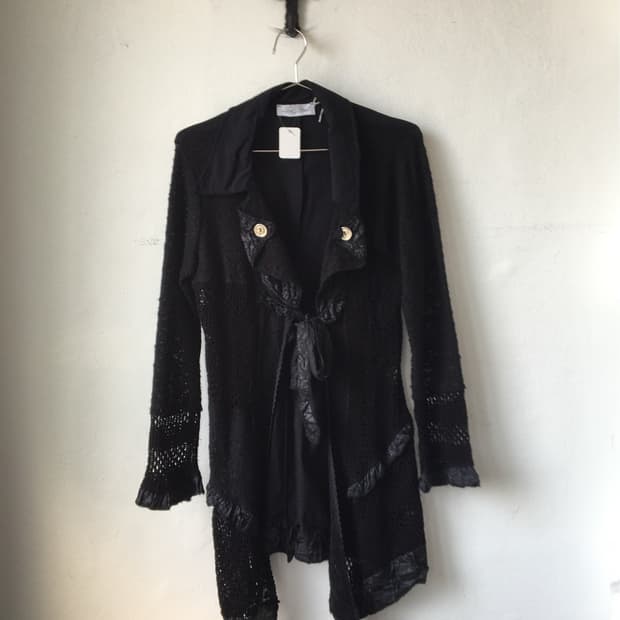 Gothic mood knit cardigan