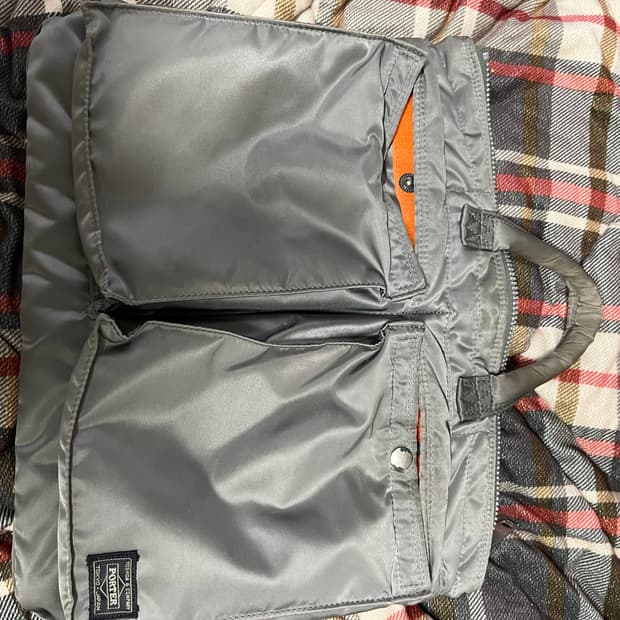 포터 브리프케이스 실버 S